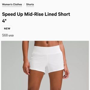 Lululemon shorts